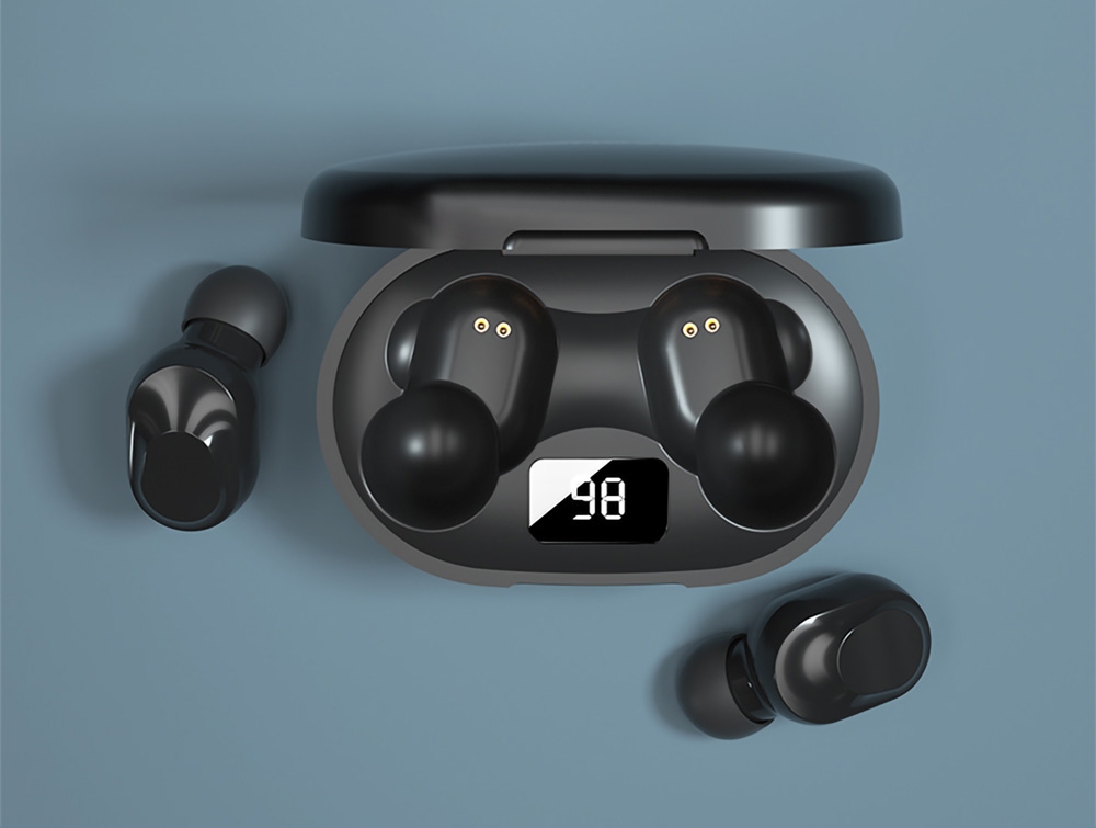 Słuchawki bezprzewodowe douszne LENOVO Thinkplus LivePods XT91 Czarne - obrazek 3