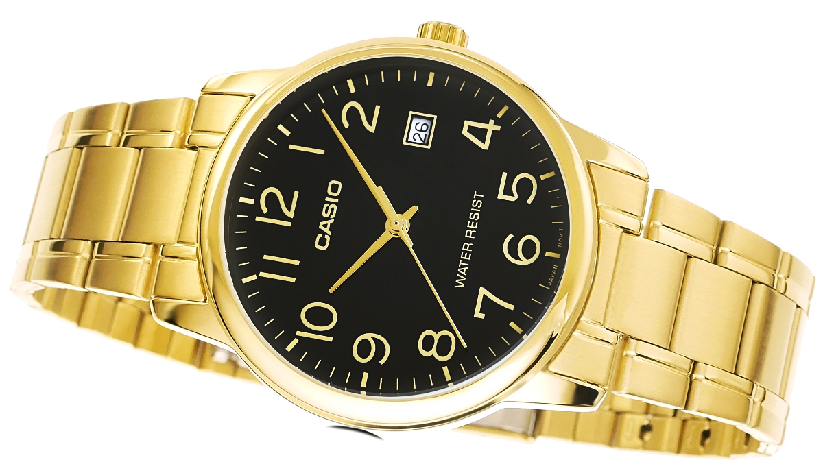 Zegarek Męski CASIO MTP-V002G-1BUDF + BOX - obrazek 3