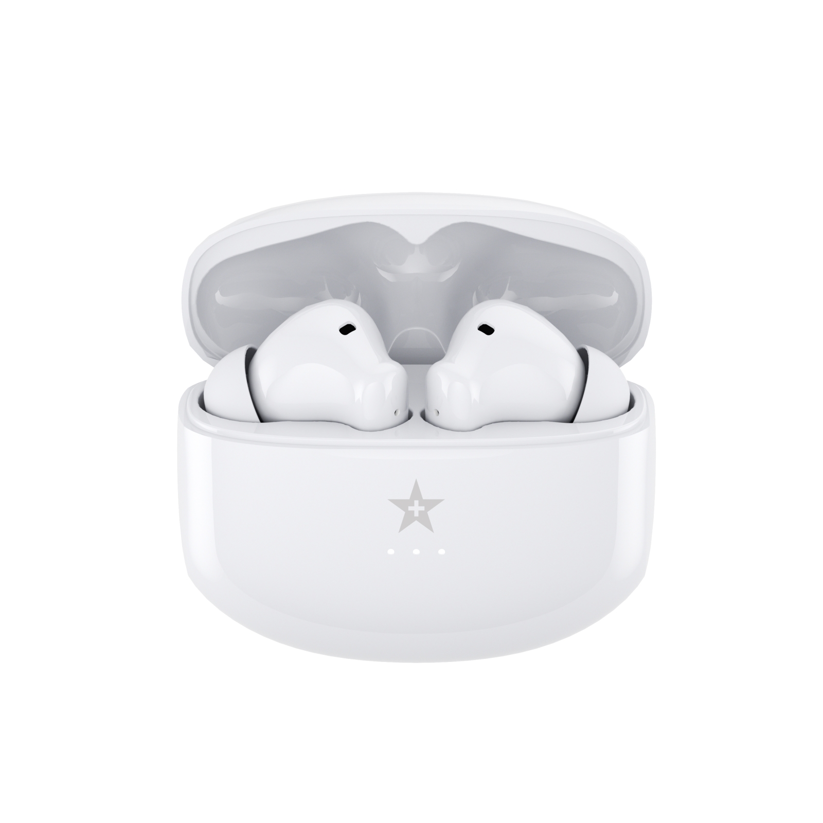 Słuchawki bezprzewodowe GIEWONT RealSound PRO ANC ENC GWS800-2 Białe - obrazek 3