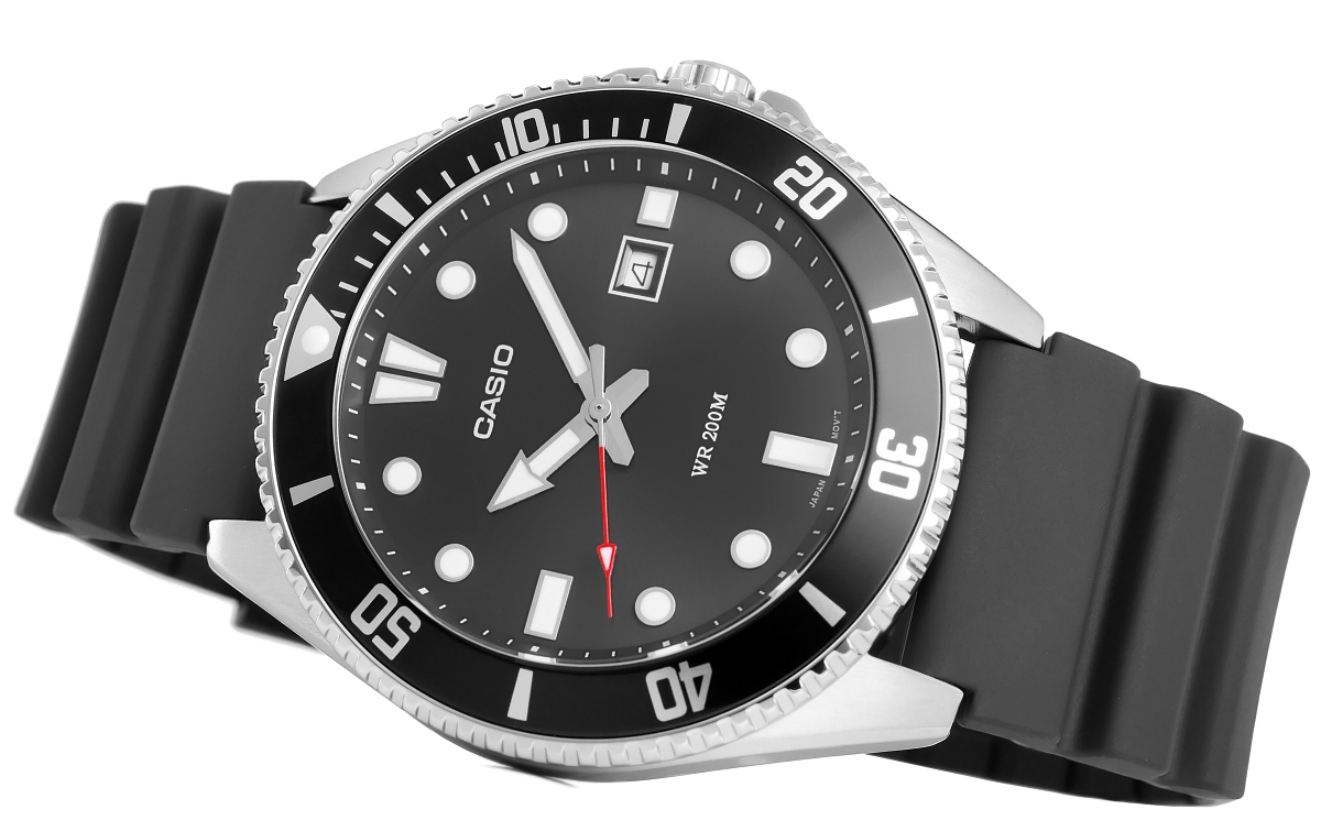 Zegarek Męski CASIO MDV-107-1A1VEF + BOX - obrazek 3