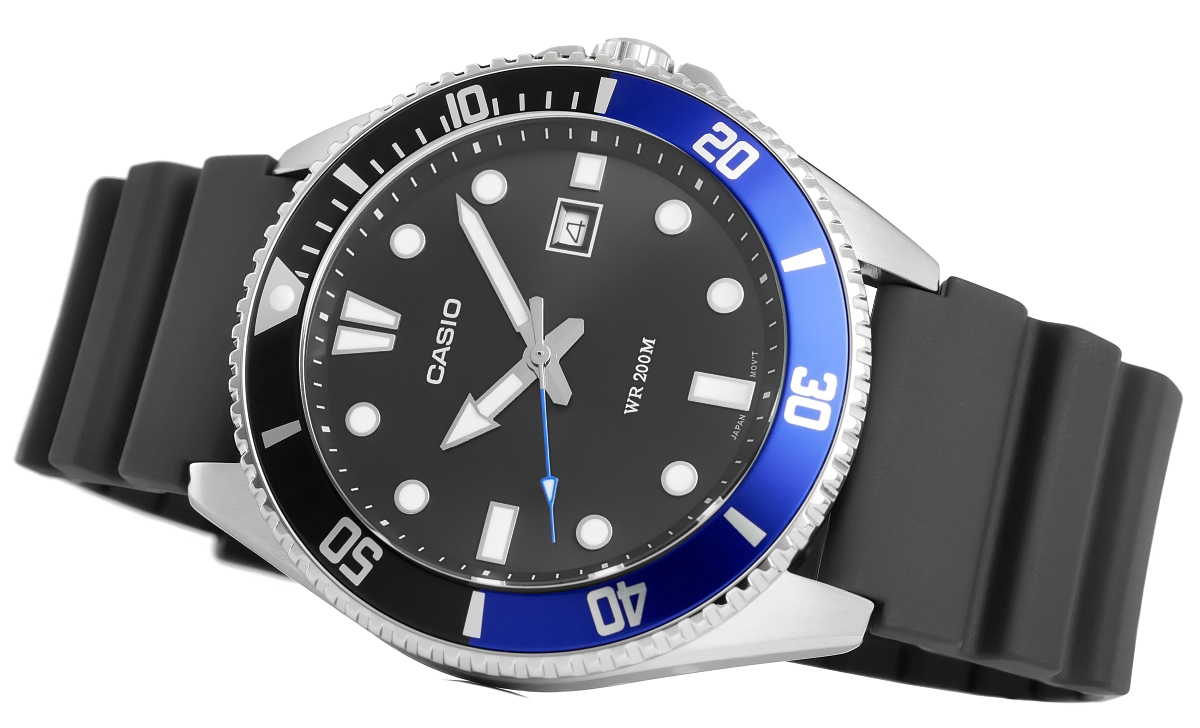 Zegarek Męski CASIO MDV-107-1A2VEF + BOX - obrazek 3