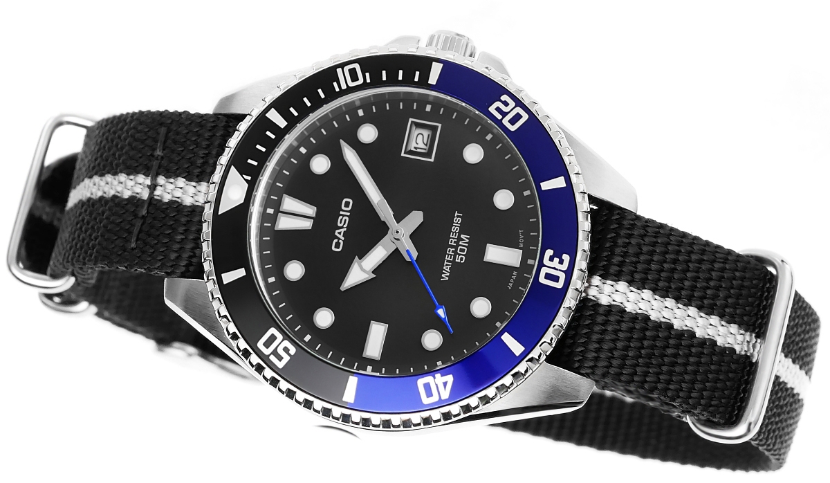 Zegarek Męski CASIO MDV-10C-1A2VEF + BOX - obrazek 3