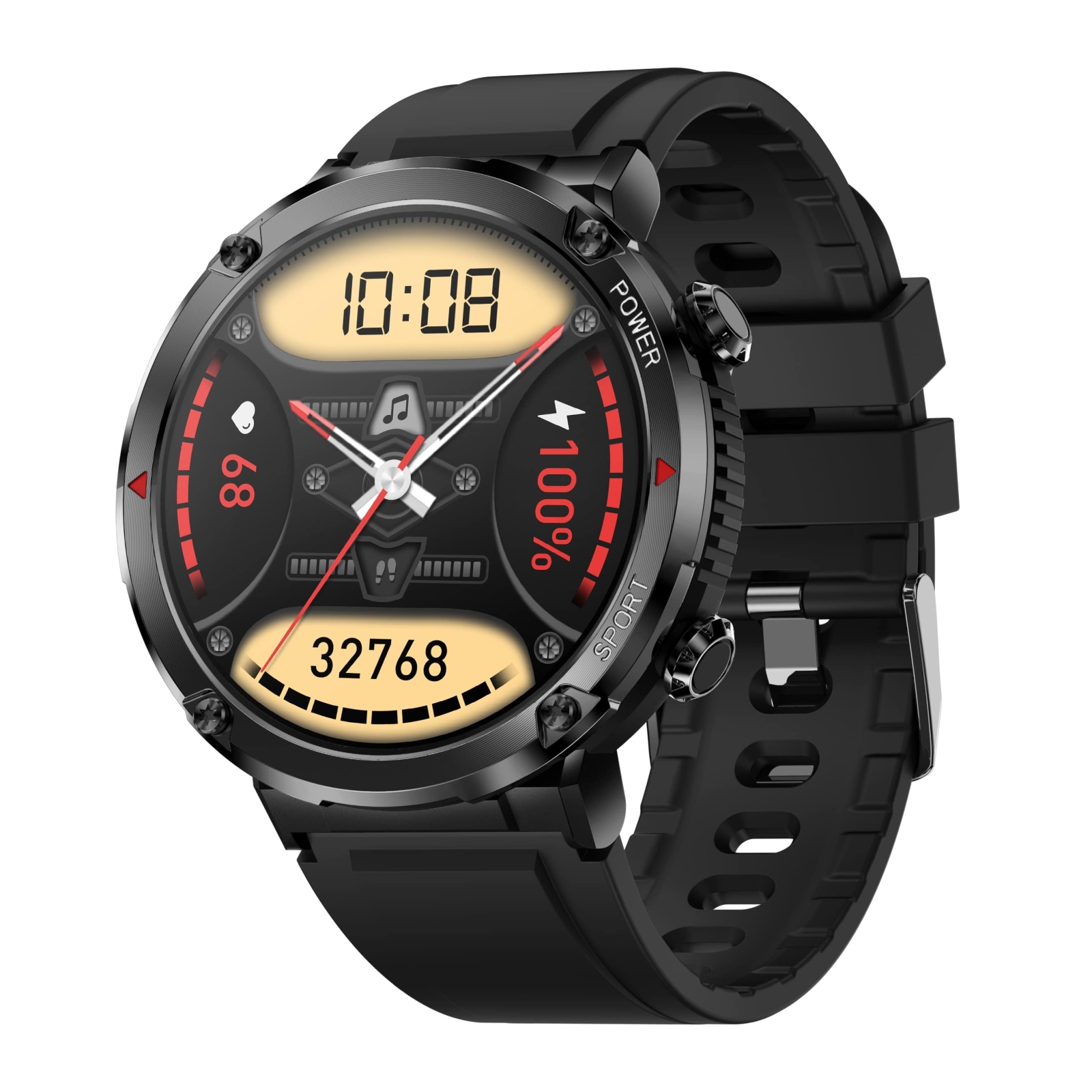 Smartwatch Gravity GT21-4 + Czarny Pasek Silikonowy - obrazek 3