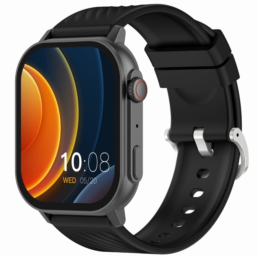 Smartwatch Gravity GT15-5 Czarny Pasek Silikonowy + Tytanowa Bransoleta - obrazek 3