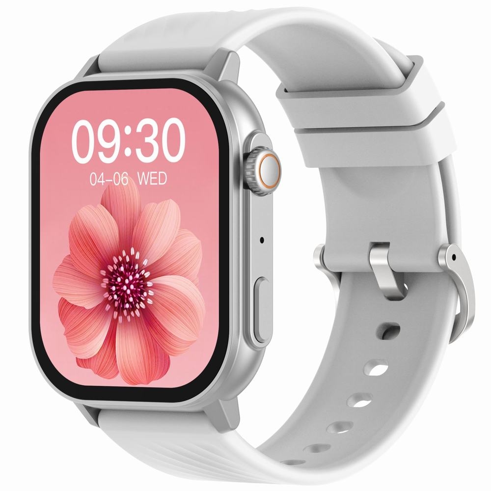 Smartwatch Gravity GT15-8 Szary Pasek Silikonowy + Srebrna Bransoleta - obrazek 3