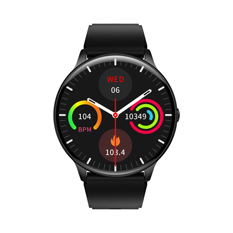 Smartwatch VELTORI VT160-1 Czarny Pasek Silikonowy - obrazek 3