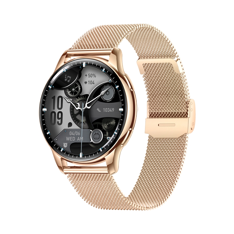 Smartwatch Damski VELTORI VT300-1 Złota Bransoleta - obrazek 3