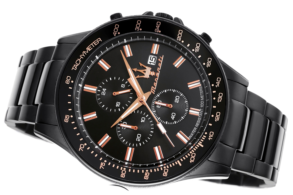 Zegarek Męski MASERATI Sfida R8873640011 + BOX - obrazek 3