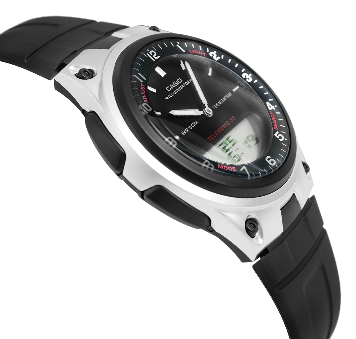 Zegarek Męski CASIO DUAL AW-80-1AVDF + BOX