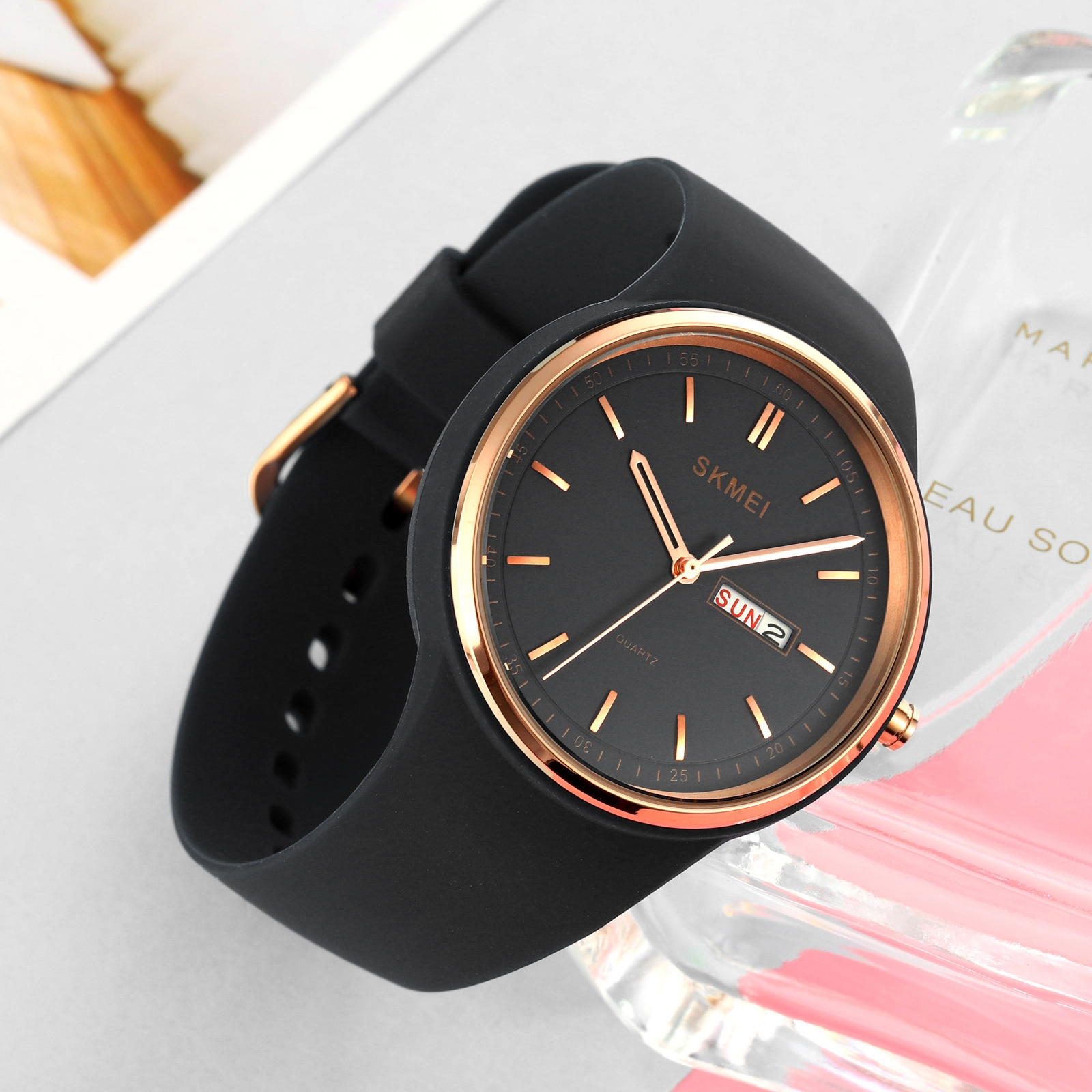 Zegarek Damski Skmei 1747BK + BOX - obrazek 3