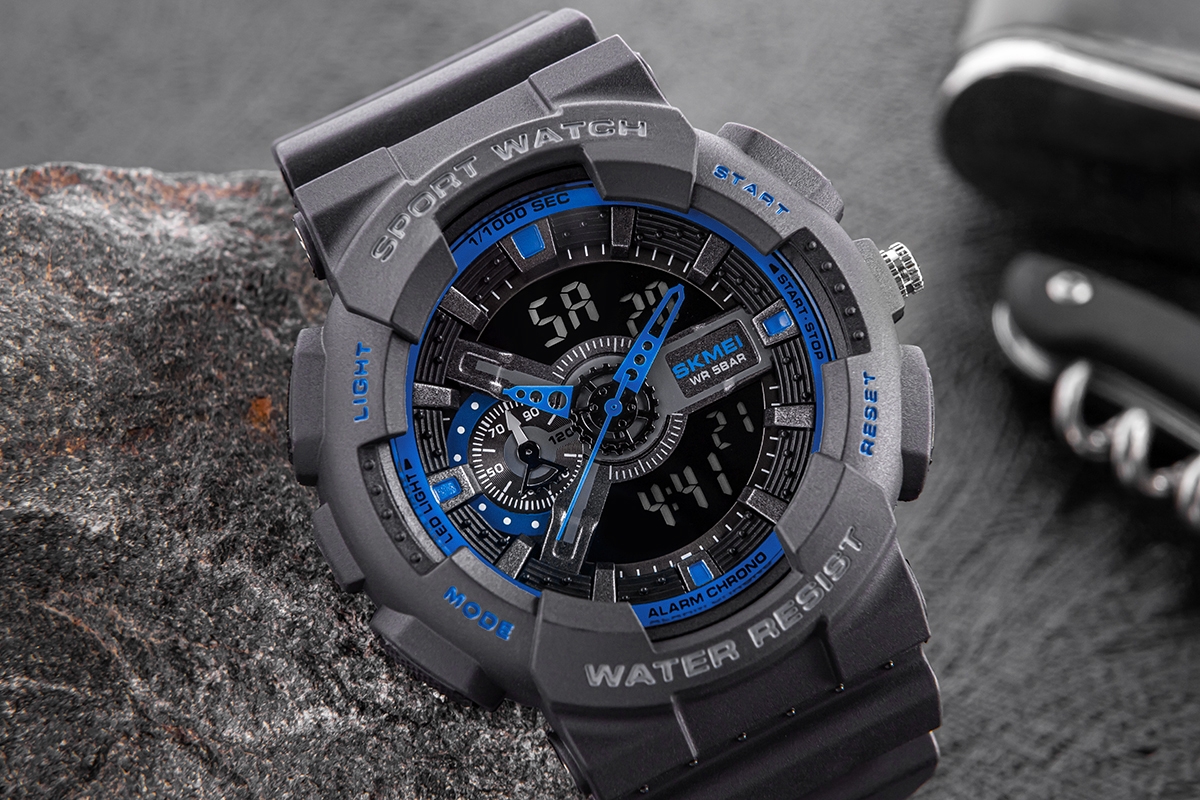 Zegarek Męski Skmei 1688BU + BOX - obrazek 3