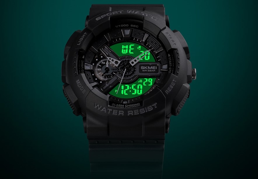 Zegarek Męski Skmei 1688BK + BOX - obrazek 3