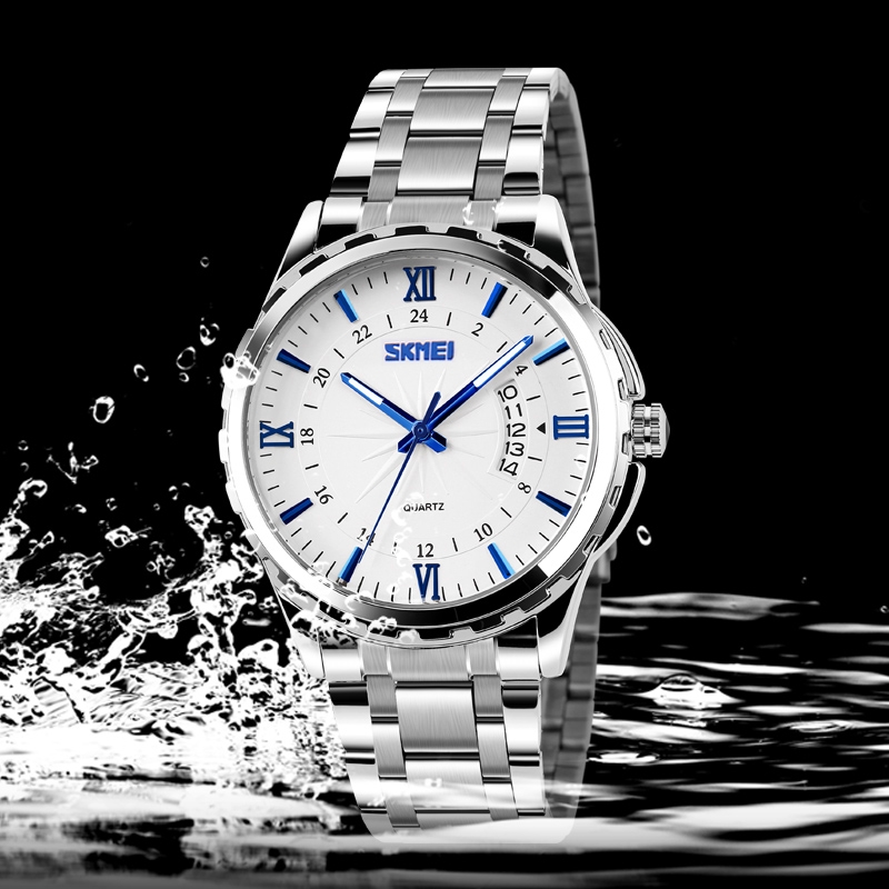 Zegarek Męski Skmei 9069SIBU + BOX - obrazek 3