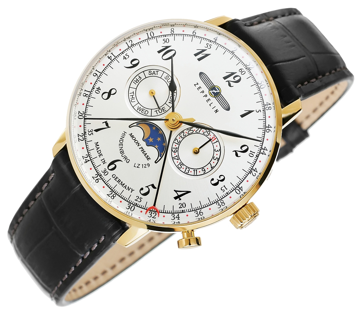 Zegarek Męski ZEPPELIN LZ129 Hindenburg 7038-1 + BOX - obrazek 3