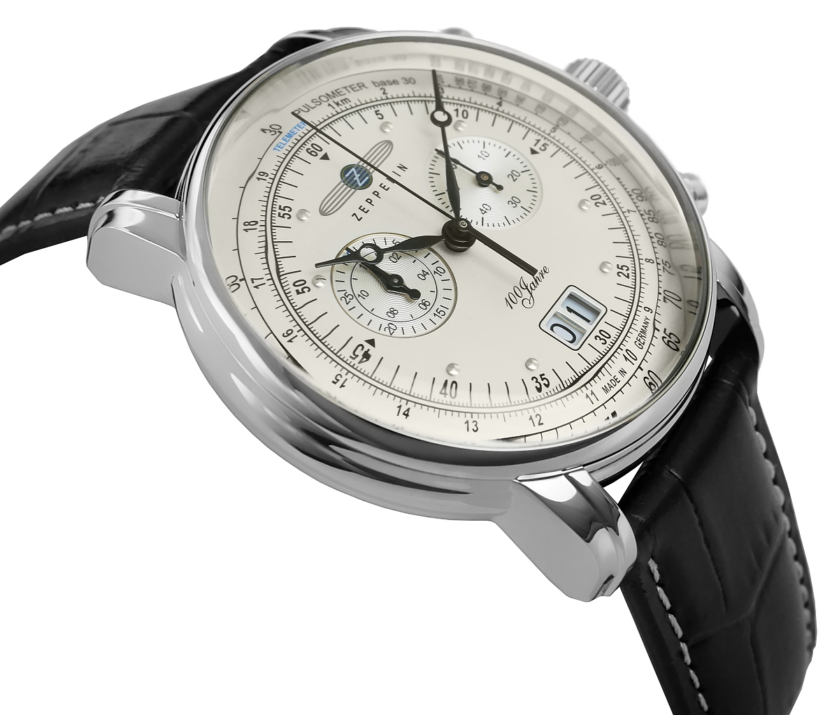 Zegarek Męski ZEPPELIN 100 Yahre 7690-1 + BOX