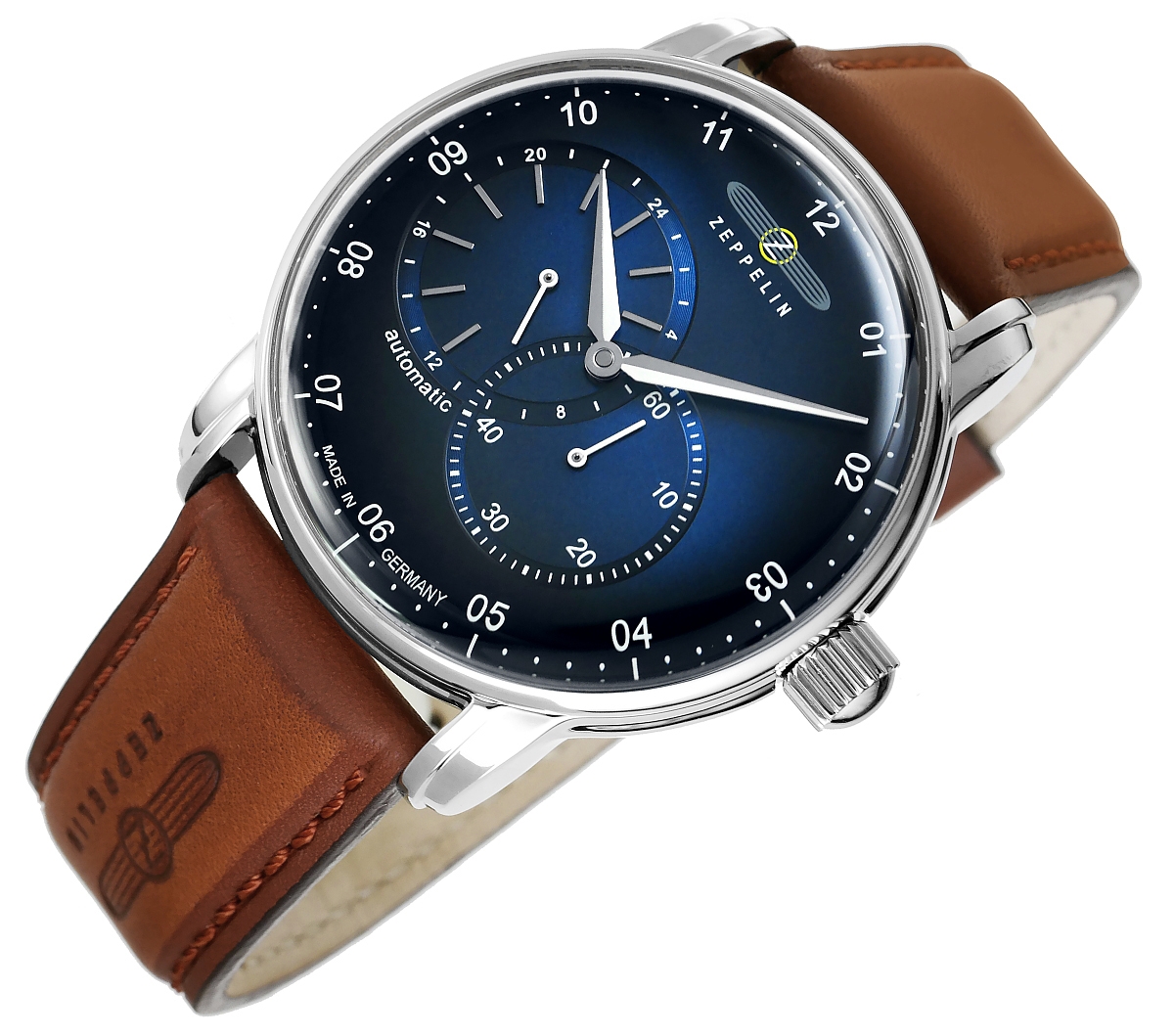 Zegarek Męski ZEPPELIN New Captain's Line Automatic 8662-3 + BOX - obrazek 3