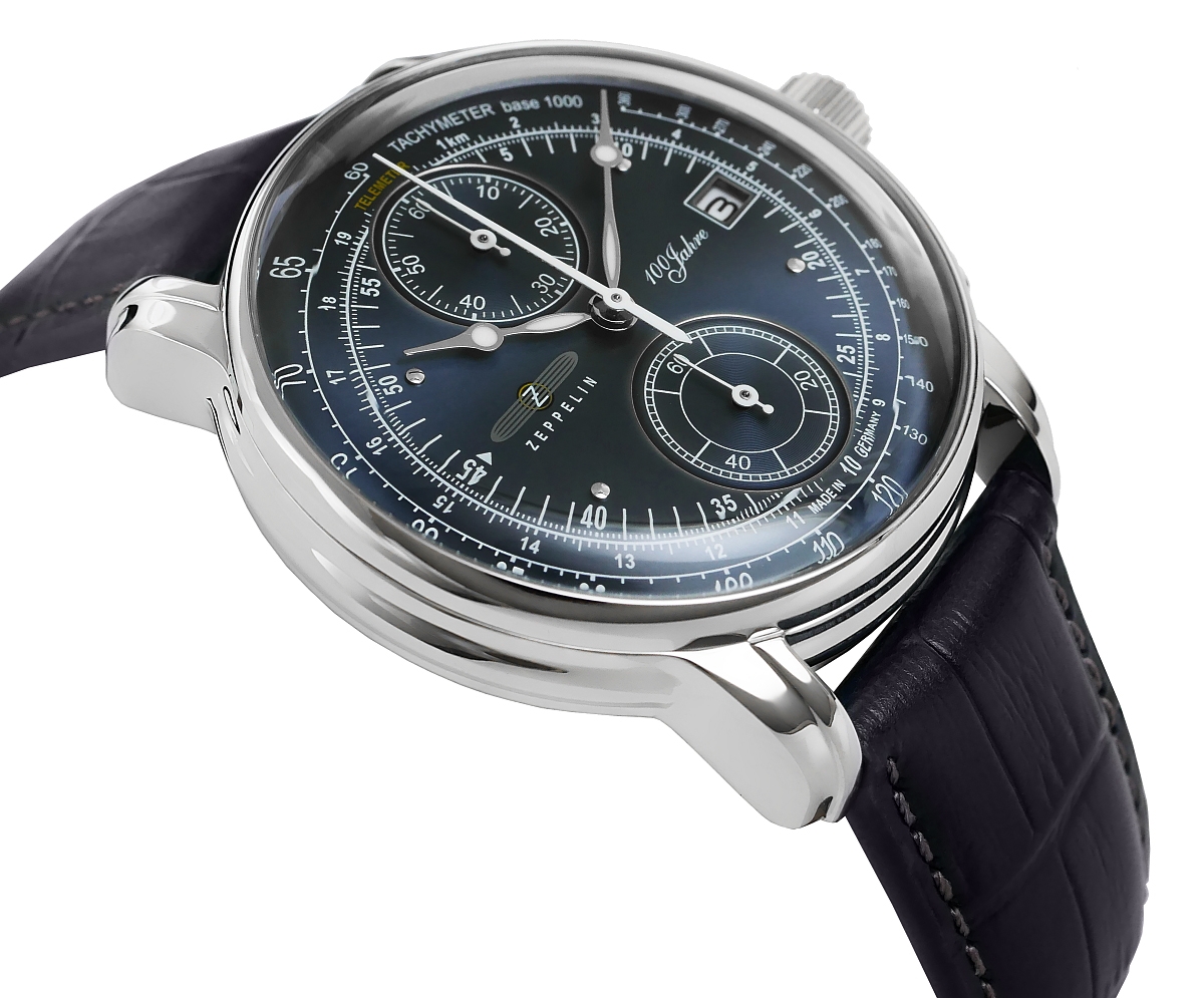 Zegarek Męski ZEPPELIN 100 Yahre Chronograph 8670-3 + BOX