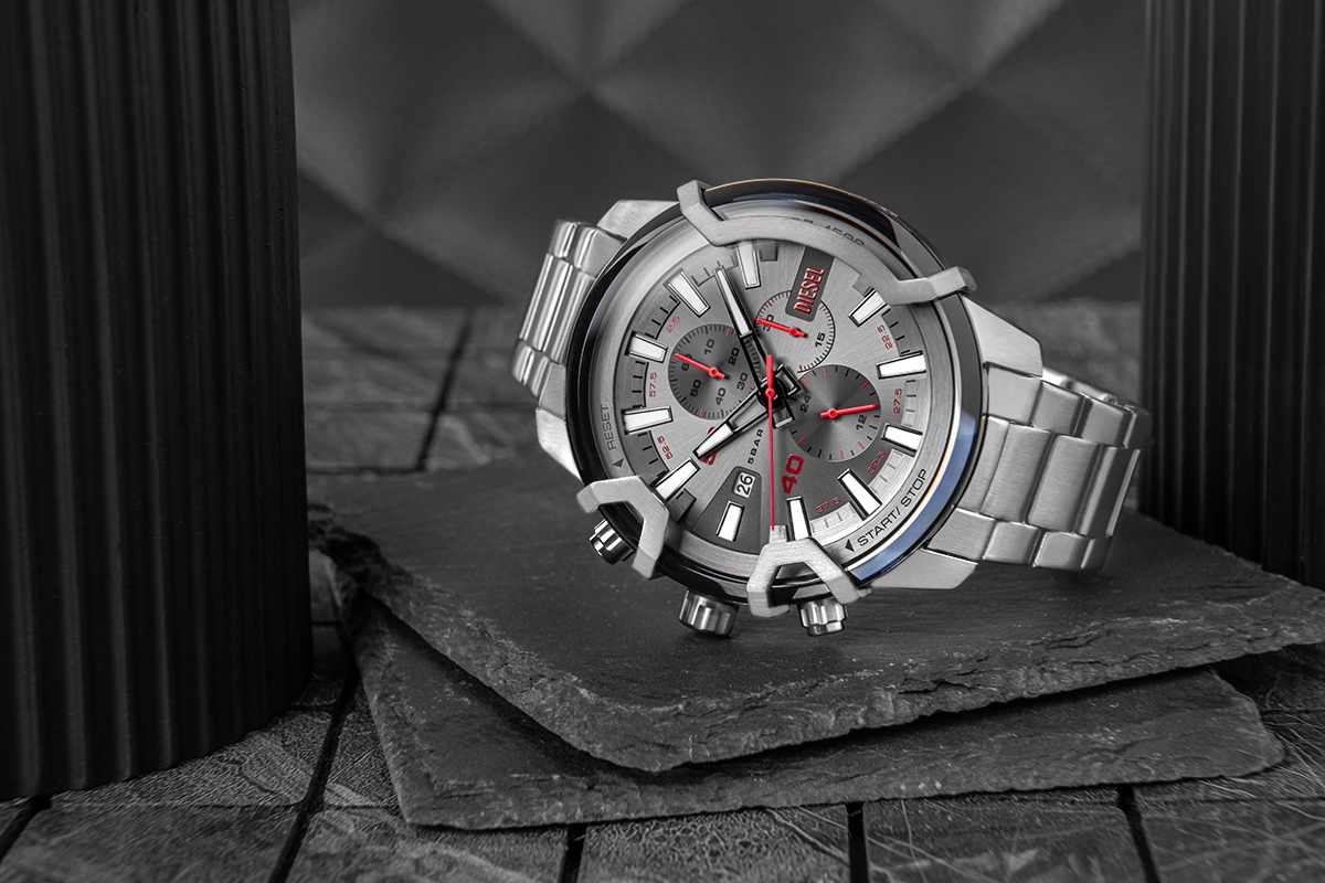 Zegarek Męski DIESEL Griffed DZ4586 + BOX - obrazek 3