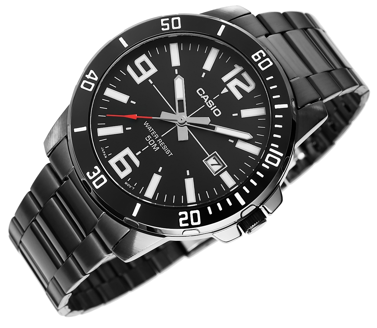 Zegarek Męski CASIO MTP-VD01B-1BVUDF + BOX - obrazek 3