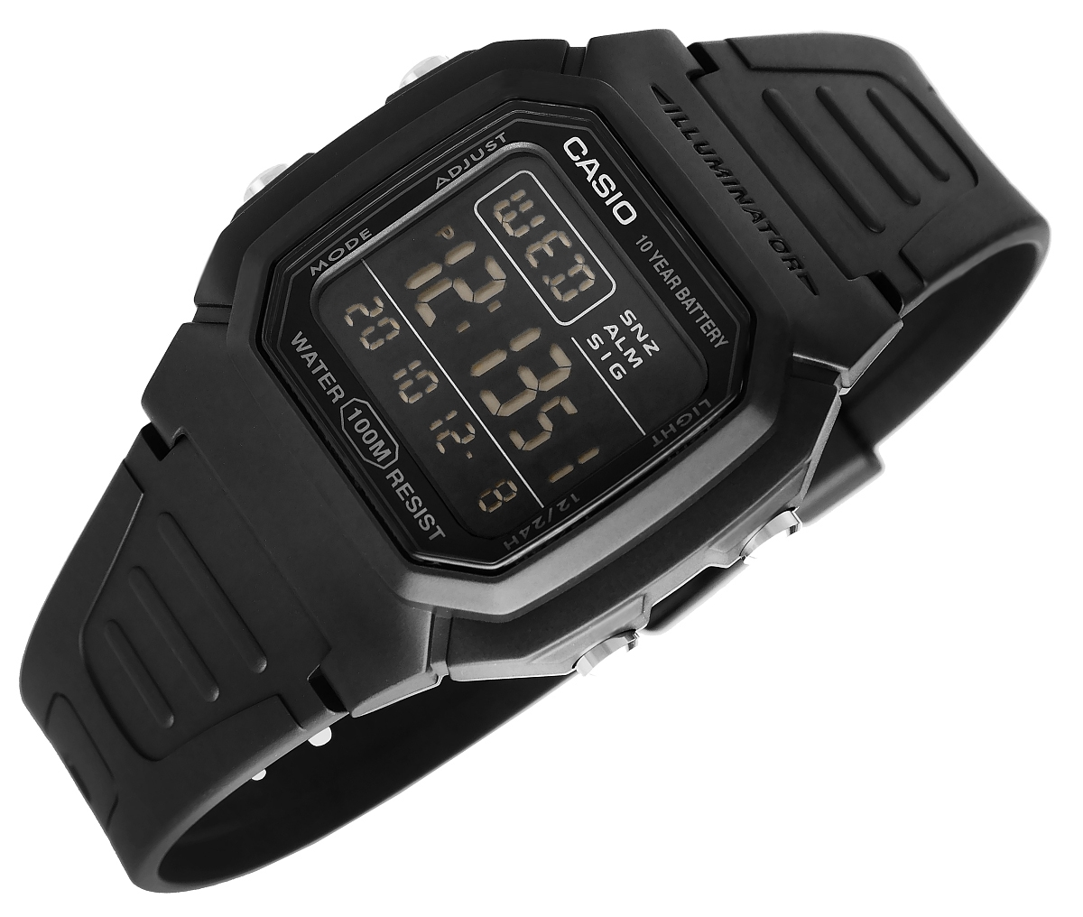Zegarek Męski CASIO W-800H-1BVDF + BOX - obrazek 3