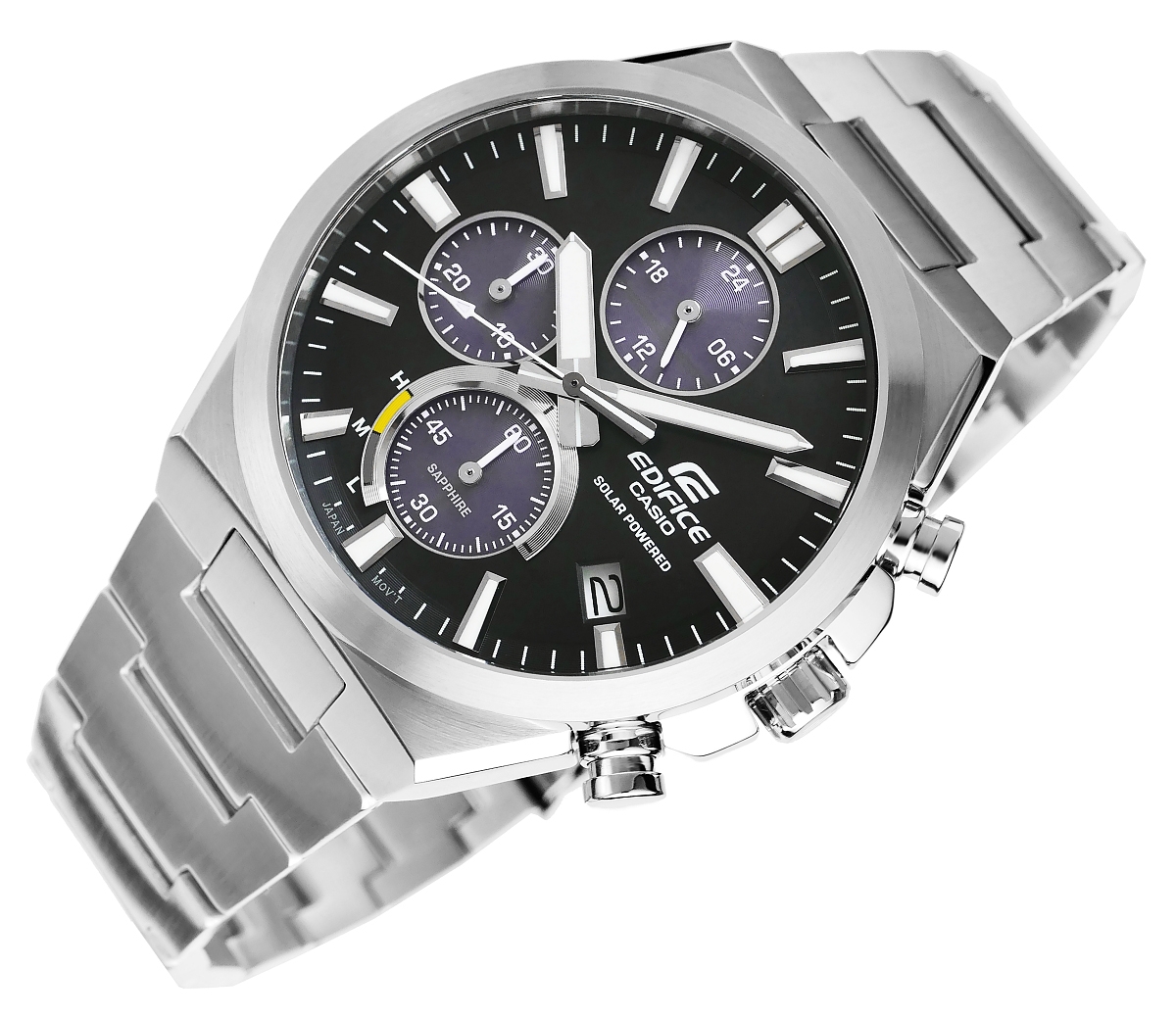 Zegarek Męski CASIO EDIFICE Solar EFS-S630D-1AVUEF + BOX - obrazek 3