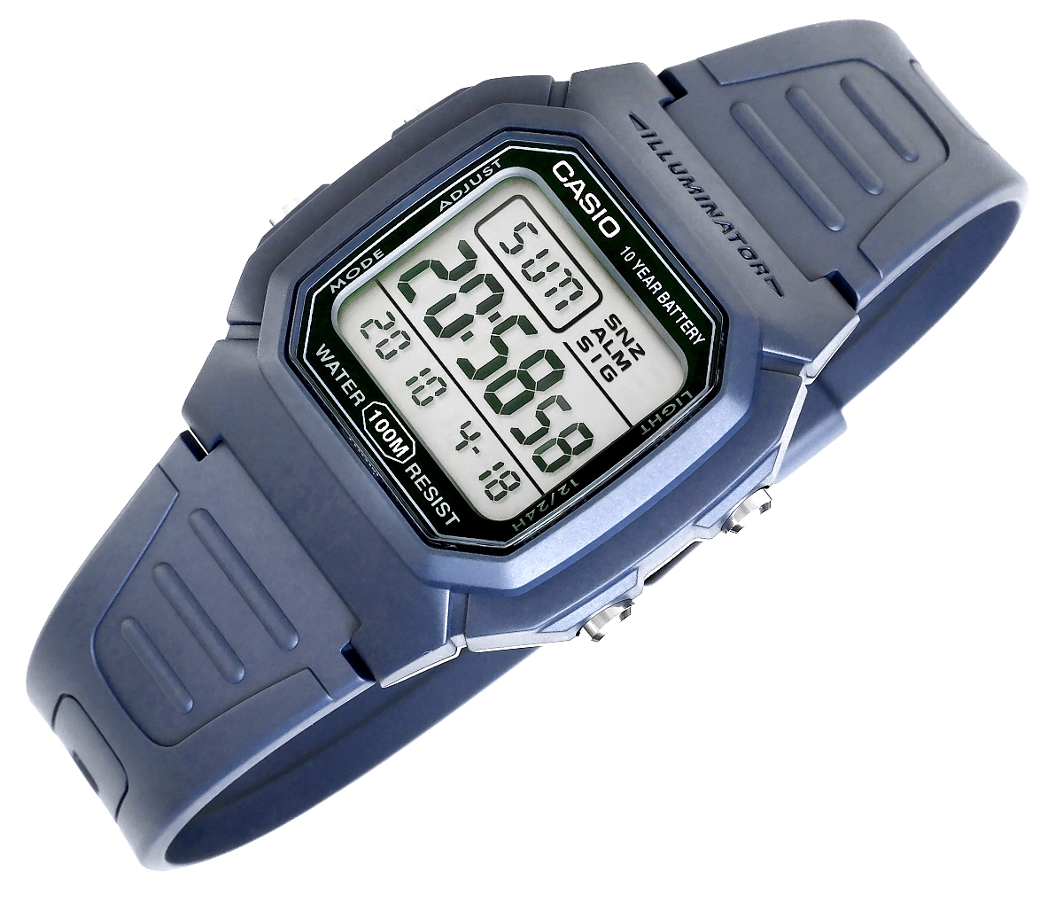Zegarek Męski CASIO W-800H-2AVDF + BOX - obrazek 3