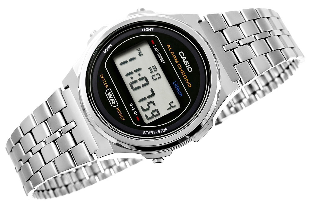 Zegarek Męski CASIO A171WE-1ADF + BOX - obrazek 3