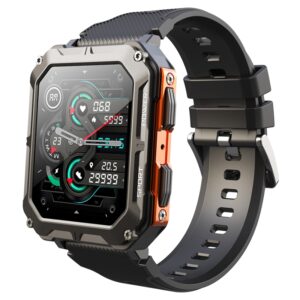 Smartwatch Męski Rubicon RNCF27 BLACK/ORANGE
