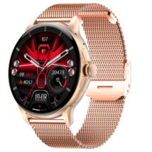 Smartwatch Damski Rubicon RNCF35 ROSE GOLD Bransoleta + Pasek Pink