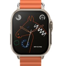 Smartwatch Męski RUBICON RNCF17 Tytan/Orange SMARUB269