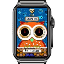 Smartwatch Damski RUBICON RNCF06 Black SMARUB215