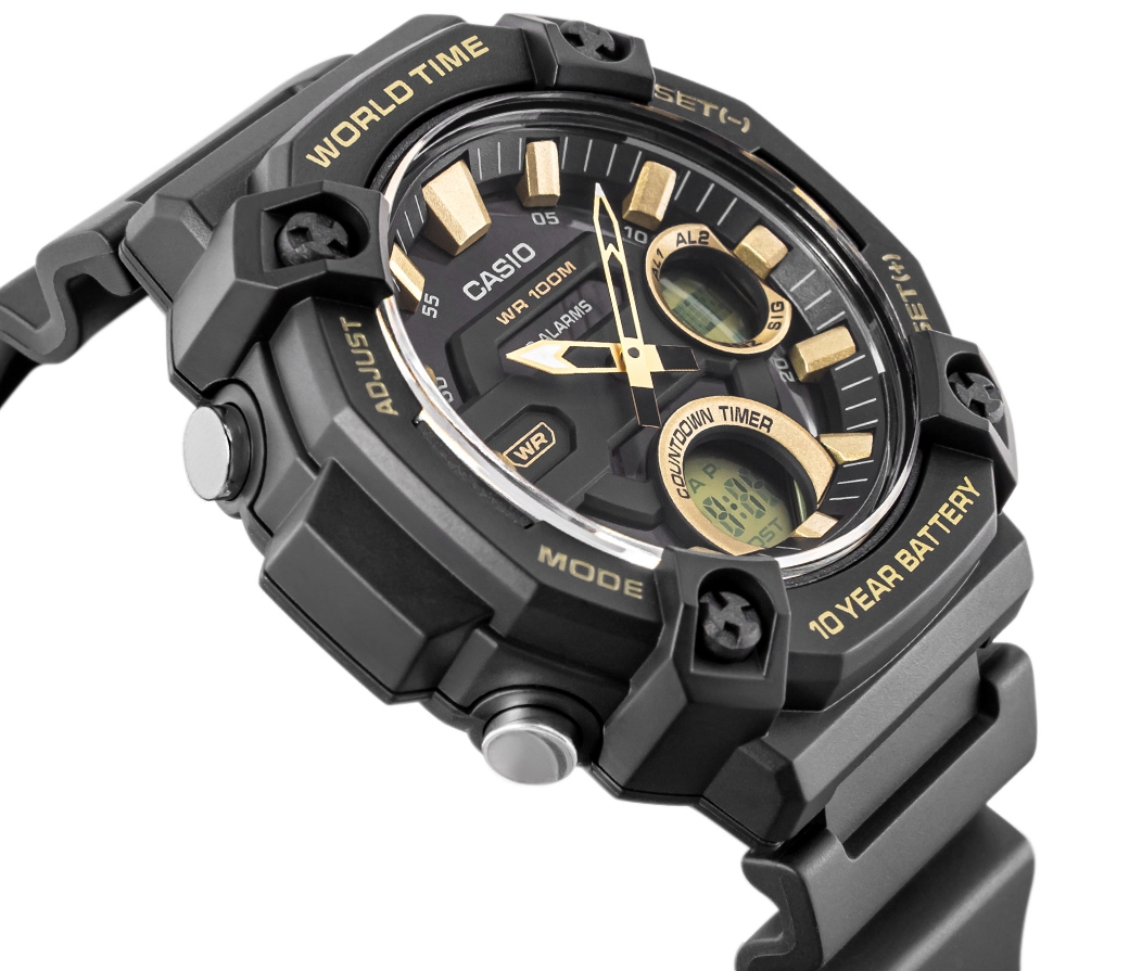 Zegarek Męski CASIO AEQ-120W-9AVDF + BOX - obrazek 3