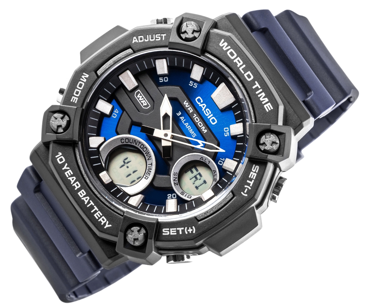 Zegarek Męski CASIO AEQ-120W-2AVDF + BOX