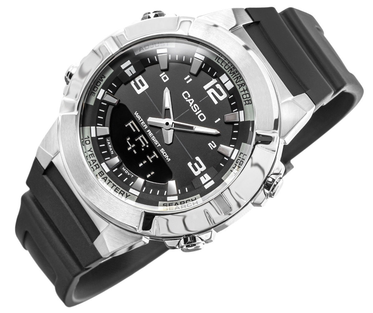 Zegarek Męski CASIO AMW-870-1AVDF + BOX