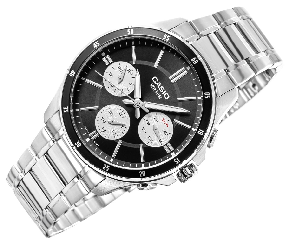 Zegarek Męski CASIO MTP-1374D-1A3VDF + BOX