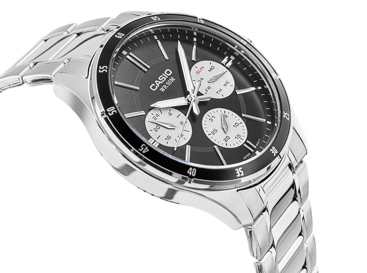 Zegarek Męski CASIO MTP-1374D-1A3VDF + BOX - obrazek 3