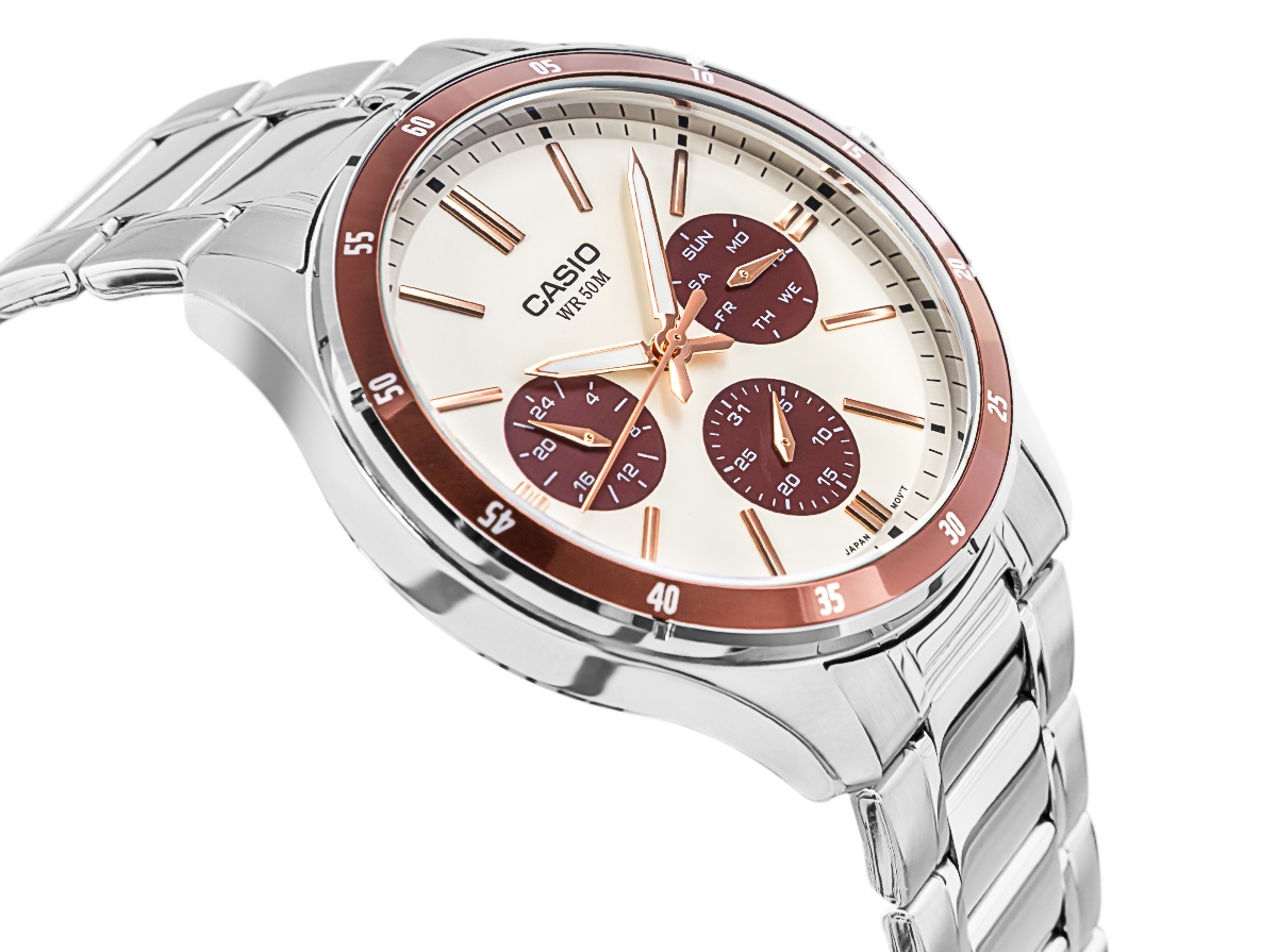 Zegarek Męski CASIO MTP-1374D-5A2VDF + BOX - obrazek 3