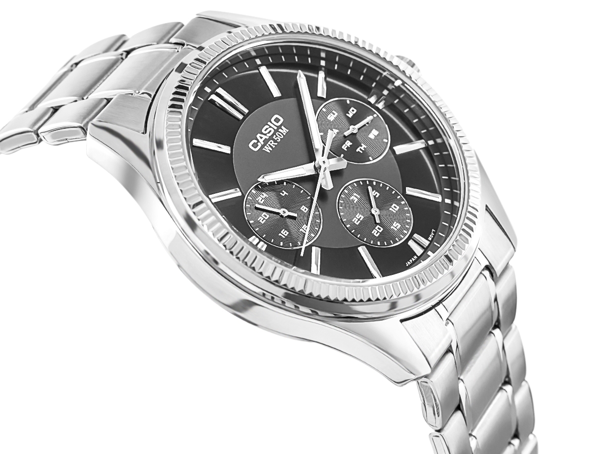 Zegarek Męski CASIO MTP-1375D-1AVDF + BOX - obrazek 3