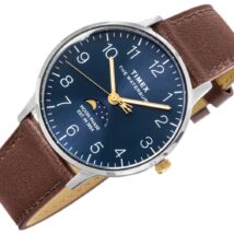 Zegarek Męski TIMEX Waterbury Classic Moon Phase TW2W75600 + BOX
