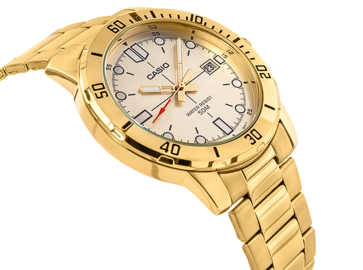 Zegarek Męski CASIO MTP-VD01G-9EVUDF + BOX - obrazek 3