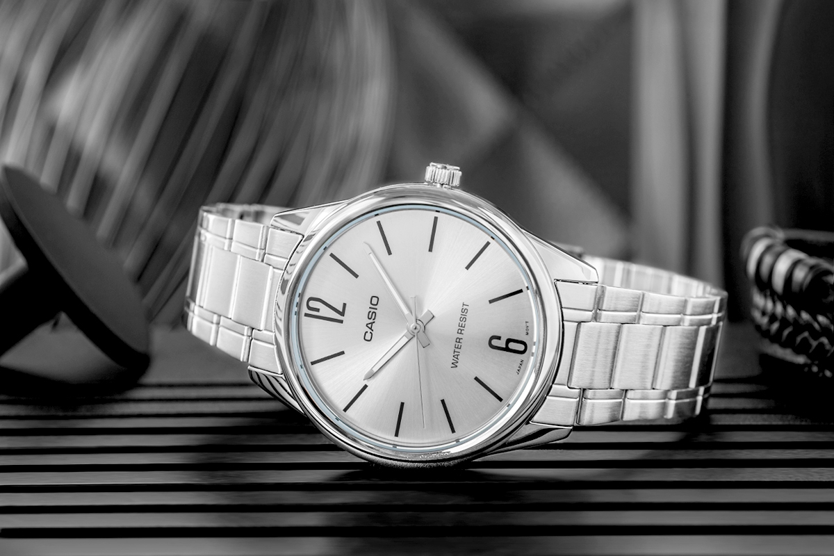 Zegarek Męski CASIO MTP-V005D-7BUDF + BOX - obrazek 3