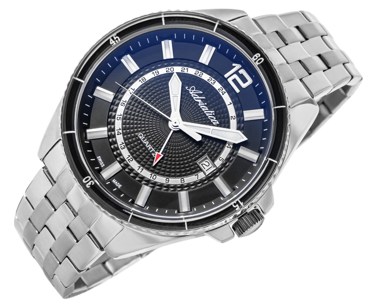 Zegarek Męski ADRIATICA Portofino A8318.Y154Q + BOX - obrazek 3