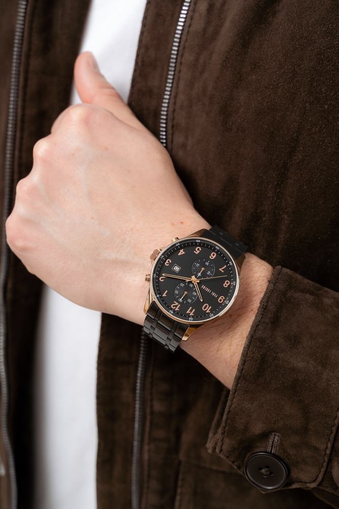 Zegarek Męski PAUL LORENS PL20002B-1A4 + BOX - obrazek 3