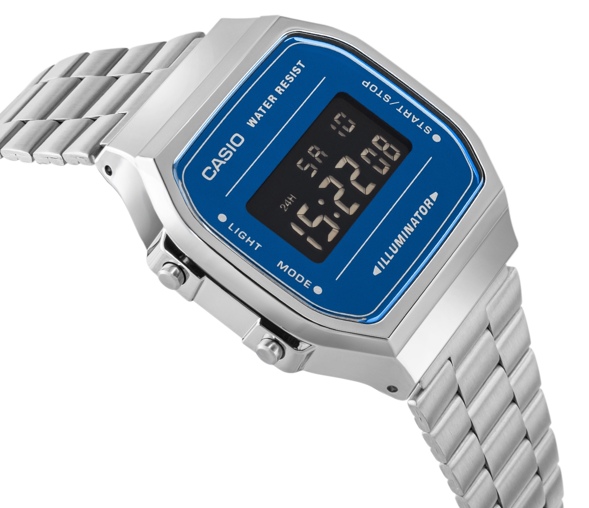 Zegarek Męski CASIO VINTAGE A168WEM-2BEF + BOX - obrazek 3