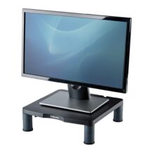 Fellowes podstawa pod monitor, grafitowa, Zakres regulacji wysokości 50 – 100 mm, Maksymalna wielkość ekranu 53,3 cm (21″).