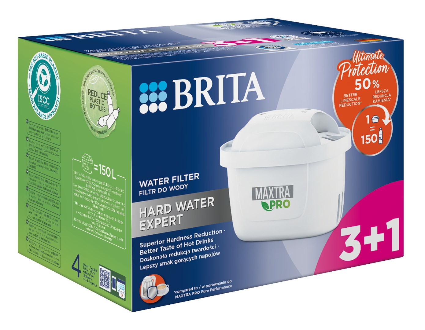 Filtr Brita Maxtra Pro Hard Water Expert 3+1 szt - obrazek 9