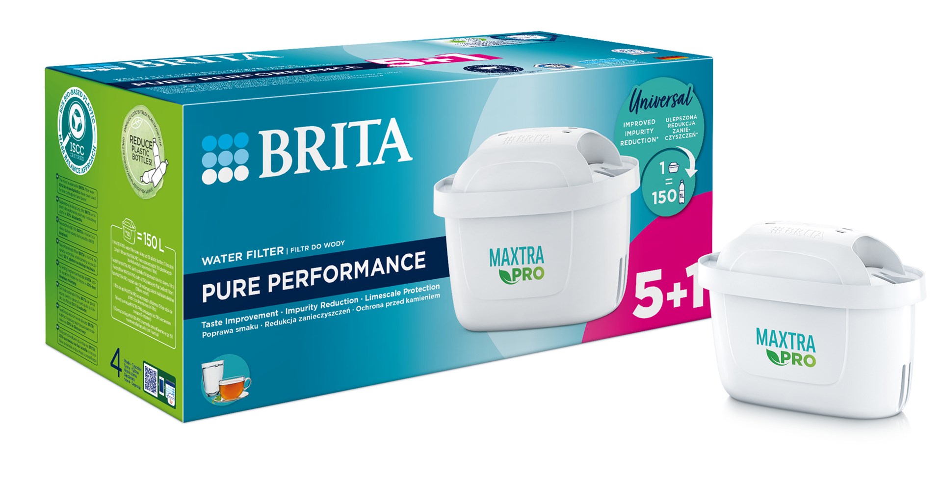 Filtr Brita MX+ Pro Pure Performance 5+1 (6 szt) - obrazek 3