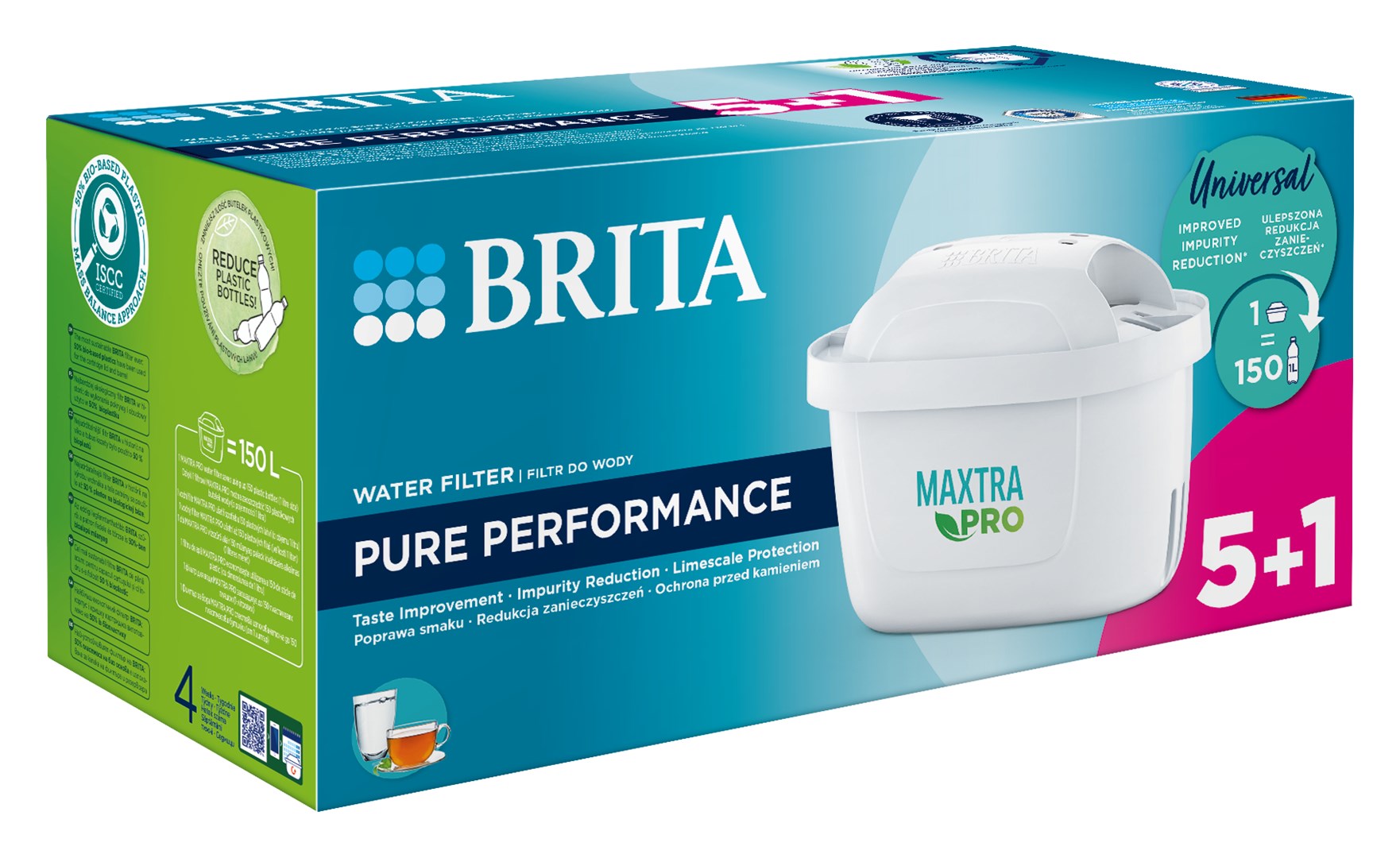 Filtr Brita MX+ Pro Pure Performance 5+1 (6 szt) - obrazek 4