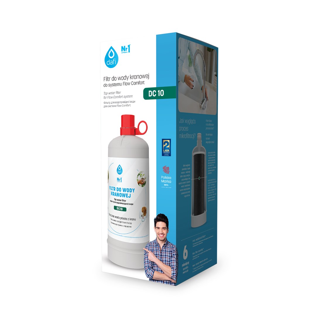 Wkład filtrujący wodę kranową Dafi Flow Comfort DC-10 - obrazek 4