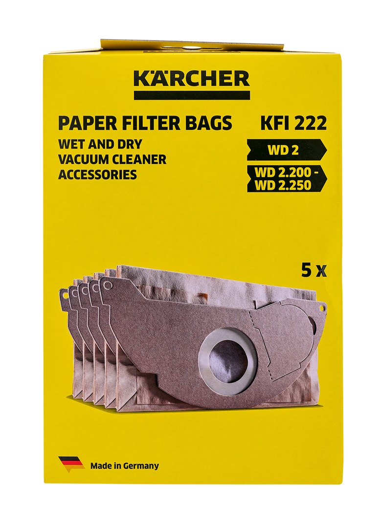 Torebka filtracyjne Karcher (Papier; KARCHER 6.904-322.0; 5 szt.) - obrazek 7